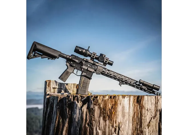 Приціл оптичний Vortex Strike Eagle 1-8x24 FFP з сіткою EBR-8 з підсвічуванням Фото 9